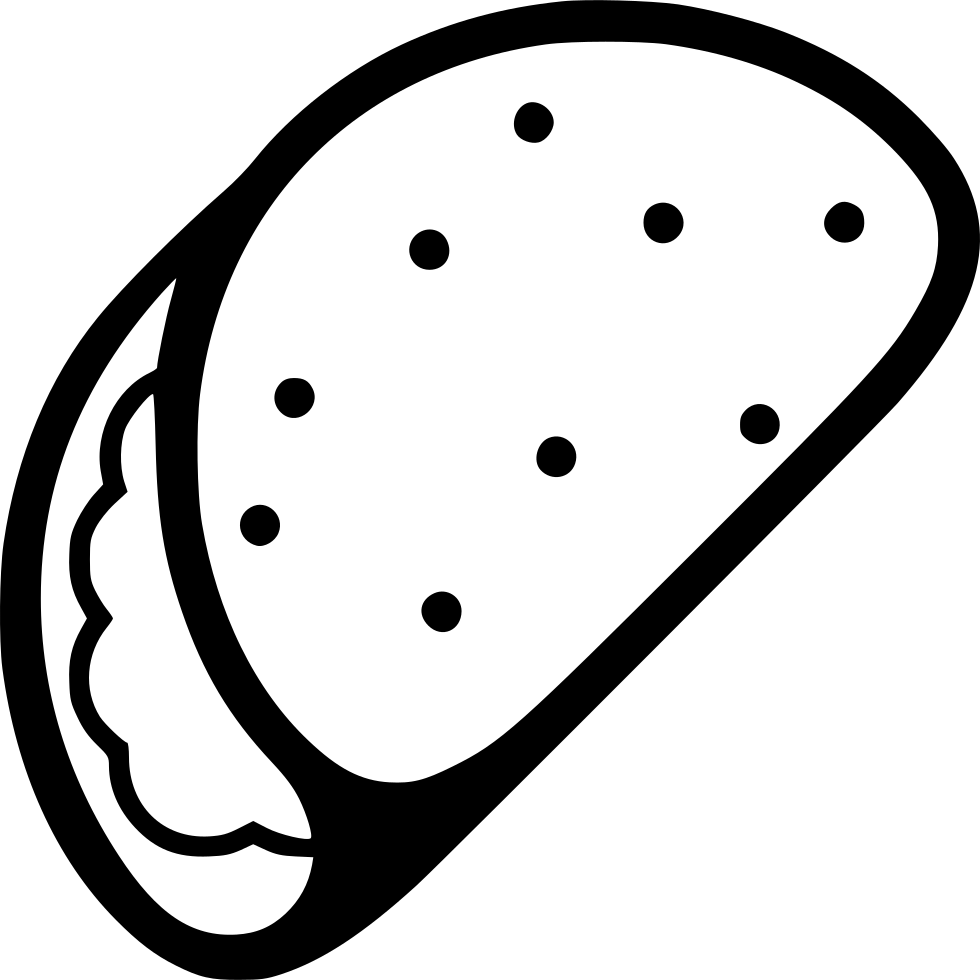 980x980 Taco Icon Png, Png Collections