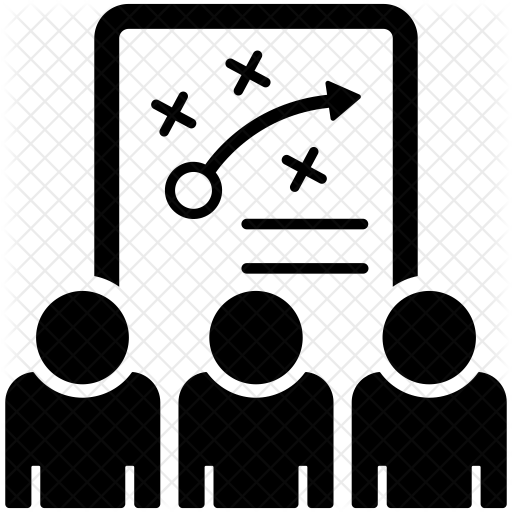 512x512 Tactical Planning Icon Of Glyph Style