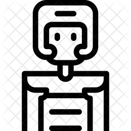 256x256 Taekwondo Icon Of Line Style