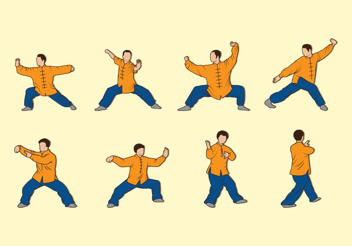 700x490 Tai Chi Vector Icons