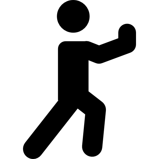 512x512 Tai Chi Chuan Silhouette Icons Free Download