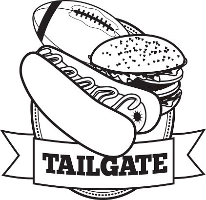 422x410 American Football Tailgate Party Icon With Premium Clipart