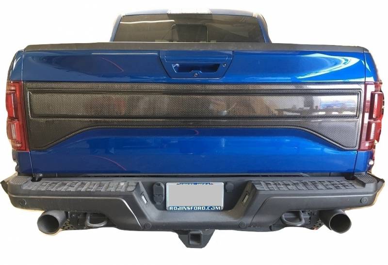 800x546 Ford F F Icon Carbon Fiber Rear Tailgate Applique Trim
