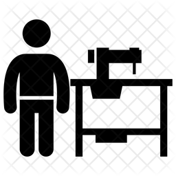 Tailor Icon Of Glyph Style 256x256 Tailor Icon Of Glyph Style