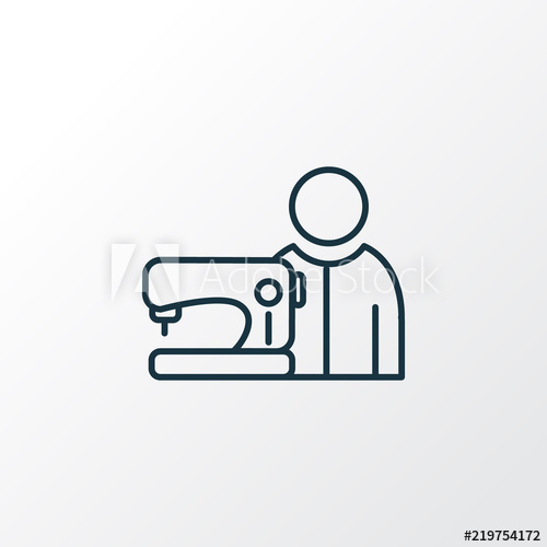 Tailor Icon Line Symbol Premium Quality Isolated Dressmaker 500x500 Tailor Icon Line Symbol Premium Quality Isolated Dressmaker