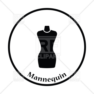Tailor Mannequn Vector Image Of Signs, Symbols, Maps 400x400 Tailor Mannequn Vector Image Of Signs, Symbols, Maps
