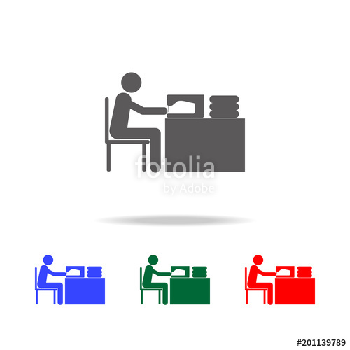 Tailor Icon Elements Of People Profession In Multi Colored Icons 500x500 Tailor Icon Elements Of People Profession In Multi Colored Icons