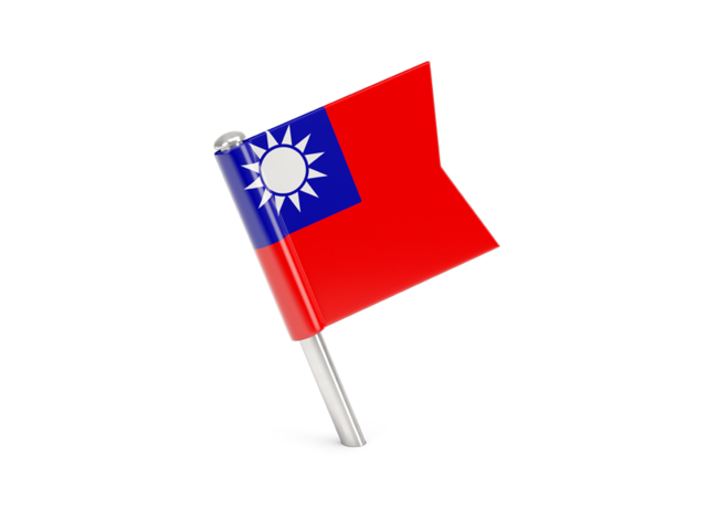 Square Flag Pin Illustration Of Flag Of Taiwan 640x480 Square Flag Pin Illustration Of Flag Of Taiwan