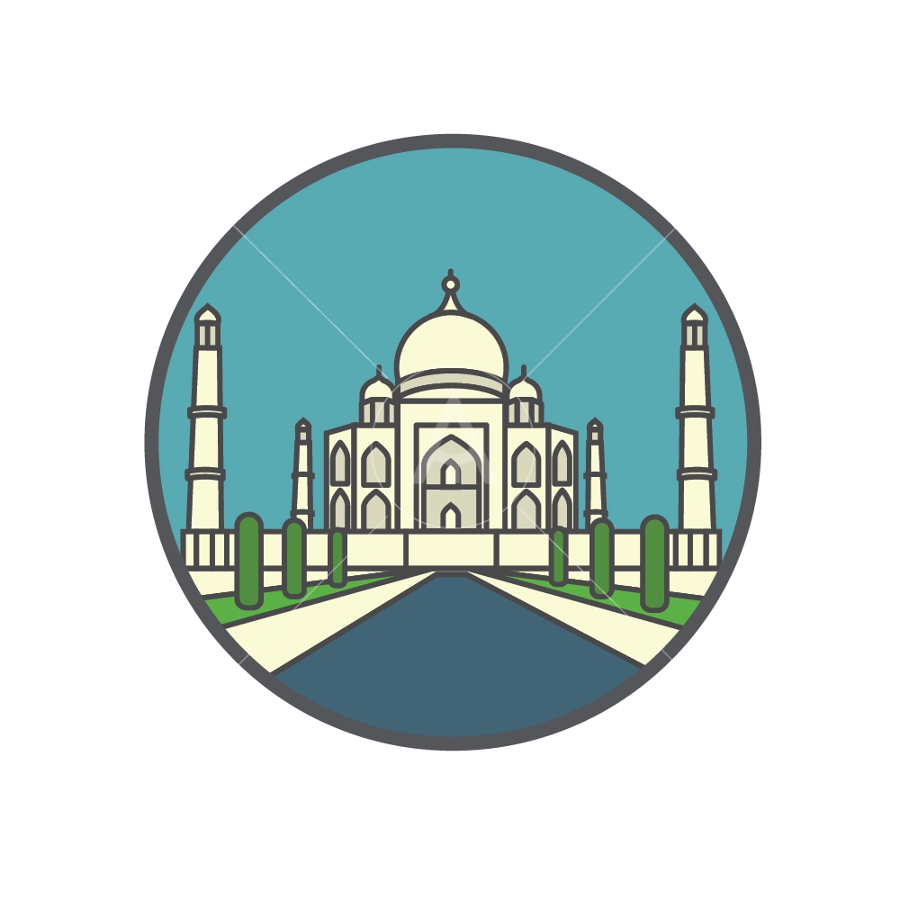 1000x1000 Taj Mahal Icon