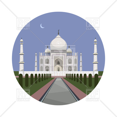400x400 Taj Mahal Icon Vector Image Of Signs, Symbols, Maps Kannaa