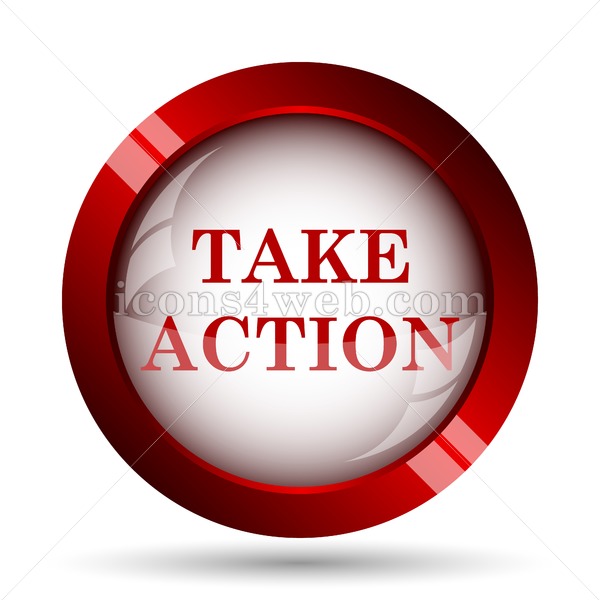 600x600 Take Action Website Icon High Quality Web Button