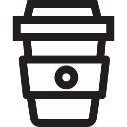 256x256 Coffee Takeaway Icon Outline