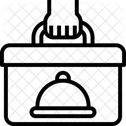 256x256 Takeaway Food Icon Of Line Style