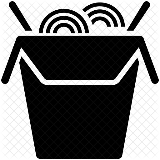 Noodles Icon Of Glyph Style 512x512 Noodles Icon Of Glyph Style