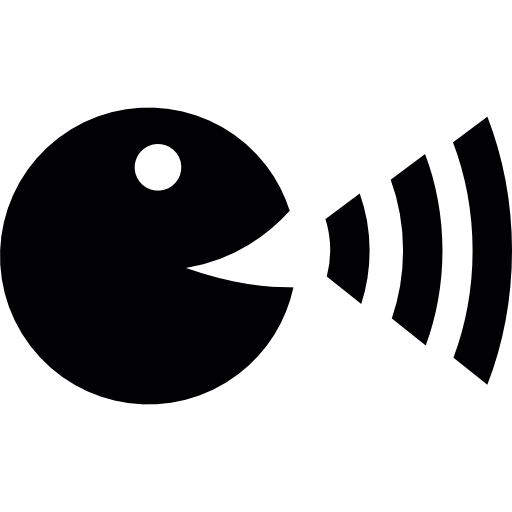 512x512 Talking Pac Man Head Icons Free Download