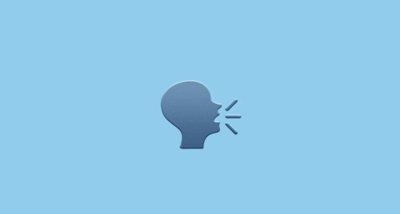 560x300 Speaking Head In Silhouette Emoji