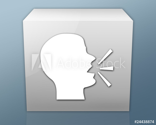 500x400 Box Shaped Icon Talking Head