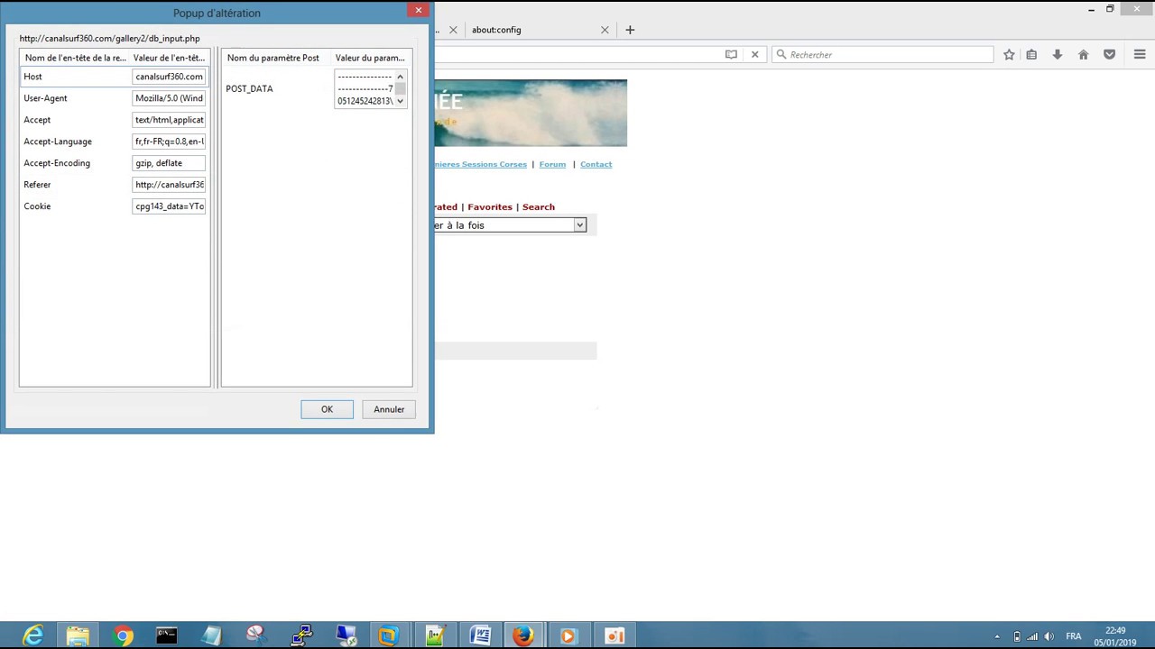 1280x720 Tamper Data And Other Addon On Firefox