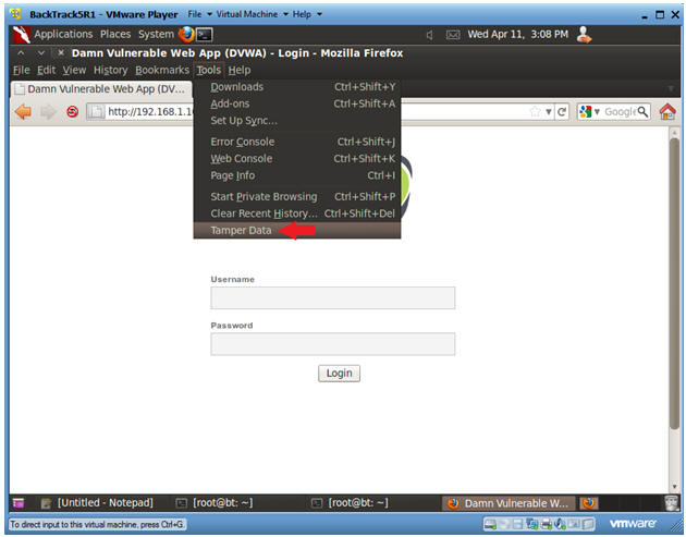 630x493 Damn Vulnerable Web App