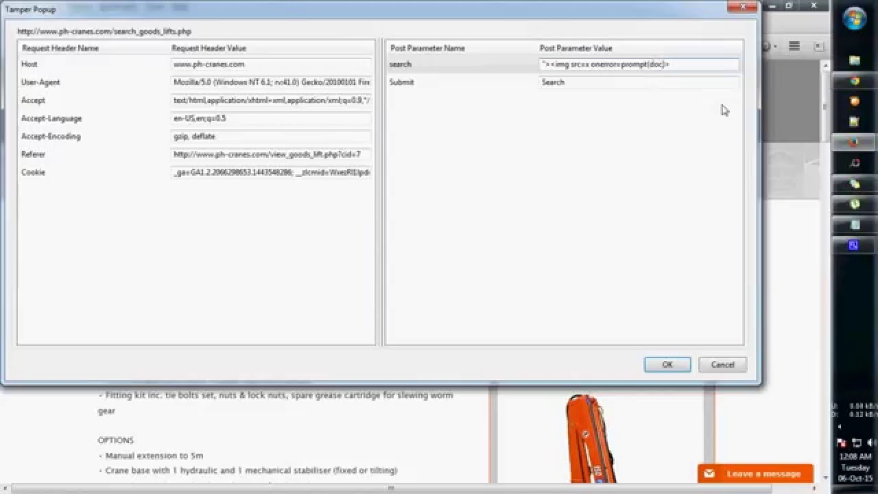 1280x720 Xss Using Tamper Data