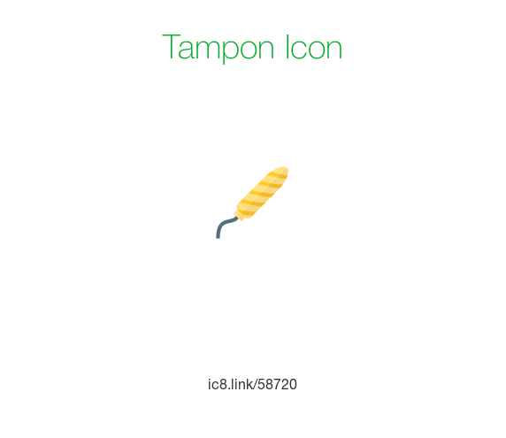 572x495 Tampon Icon