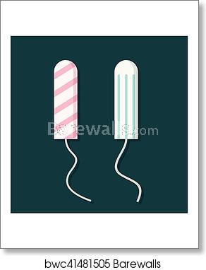 292x382 Women Hygiene Tampons Icon Feminine Sanitary Tampon Product, Art