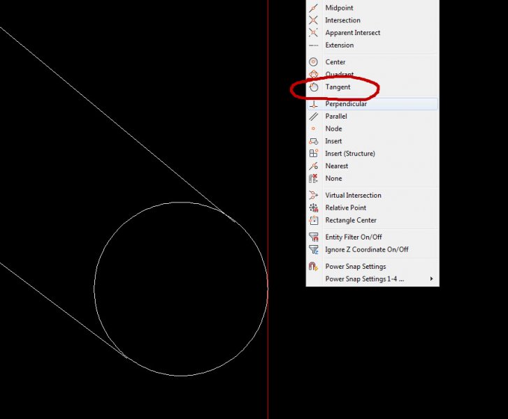 727x600 Can't Snap A Circle To A Line With Tangent Point