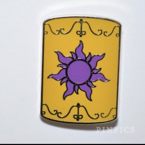 300x300 Disney Pin Tangled Icon Movie Rapunzel Sunflower Floating