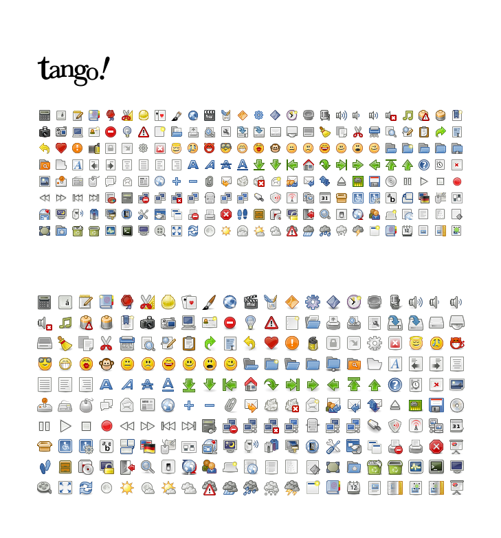 729x783 Tango Icon Library Products I Love Tango, Desktop, Projects