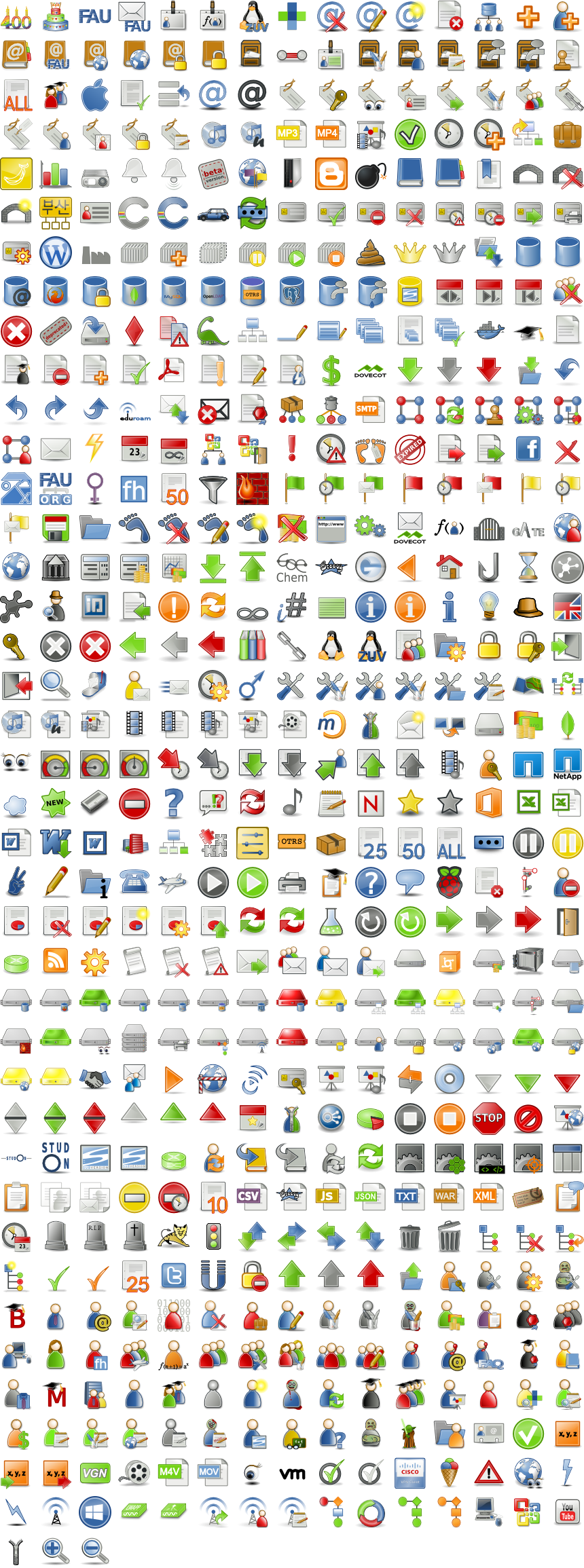 860x2310 Rrze Icon Set
