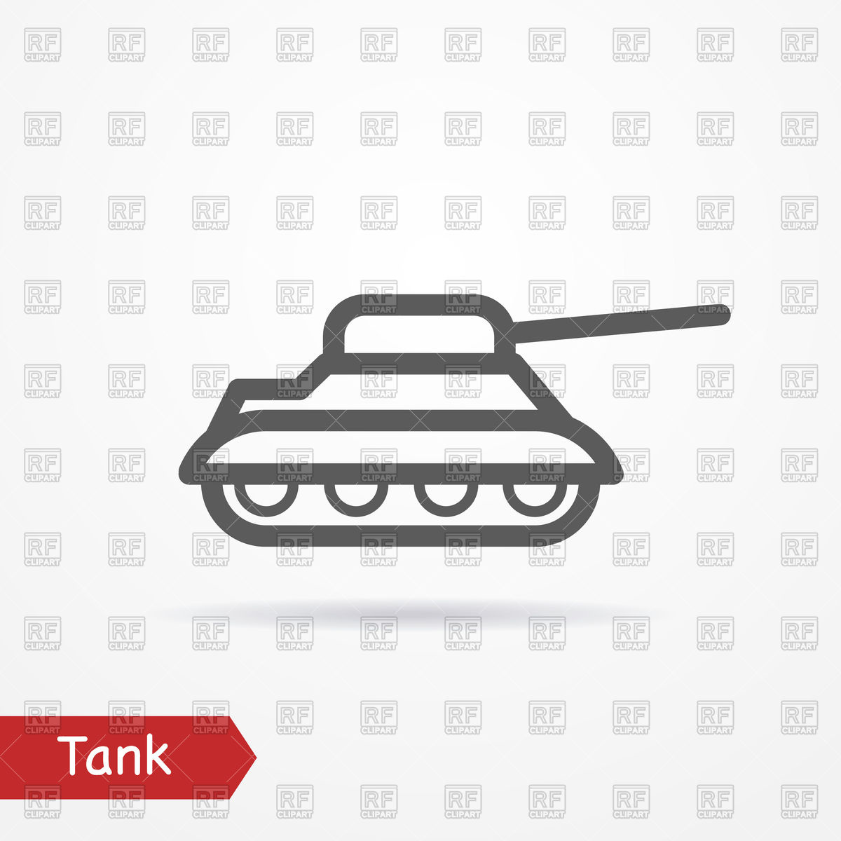 1200x1200 Abstract Simplistic Tank Icon Vector Image Of Icons And Emblems