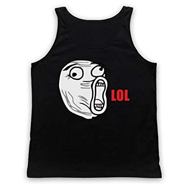 385x385 My Icon Art Clothing Lol Face Meme Tank Top Vest