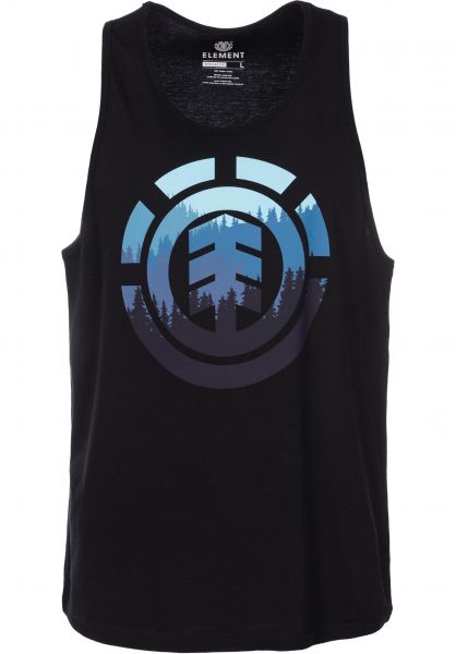 418x600 Glimpse Icon Element Tank Tops In Flintblack For Men Titus