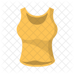 256x256 Tank Top Icon Of Flat Style