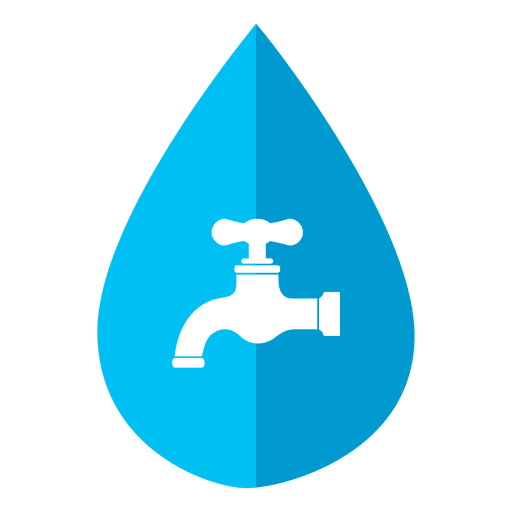 512x512 Water Drop Tap Icon