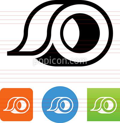 400x408 Roll Of Tape Icon