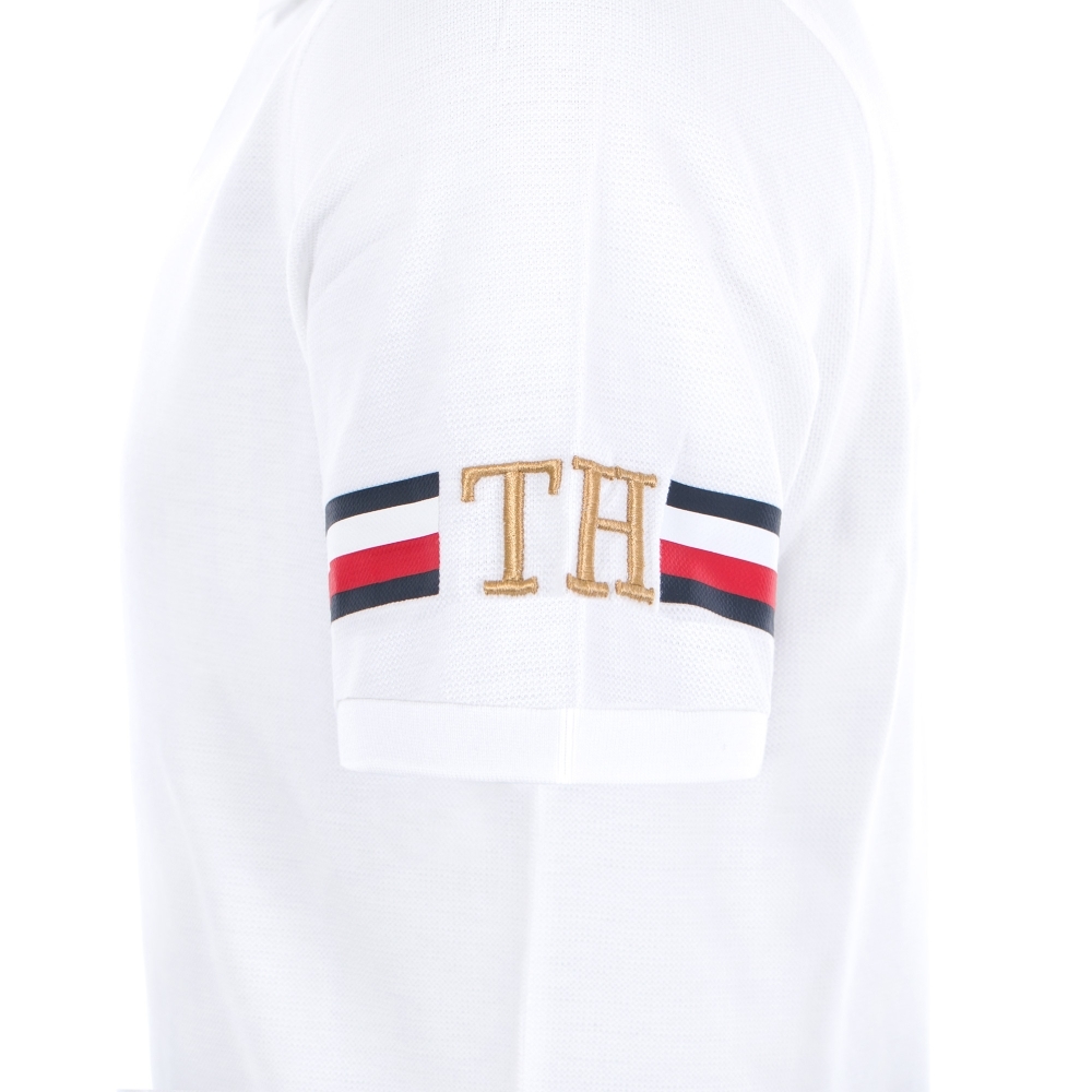 1000x1000 Signature Tape Icon Sleeve Polo Shirt Tommy Hilfiger Circa