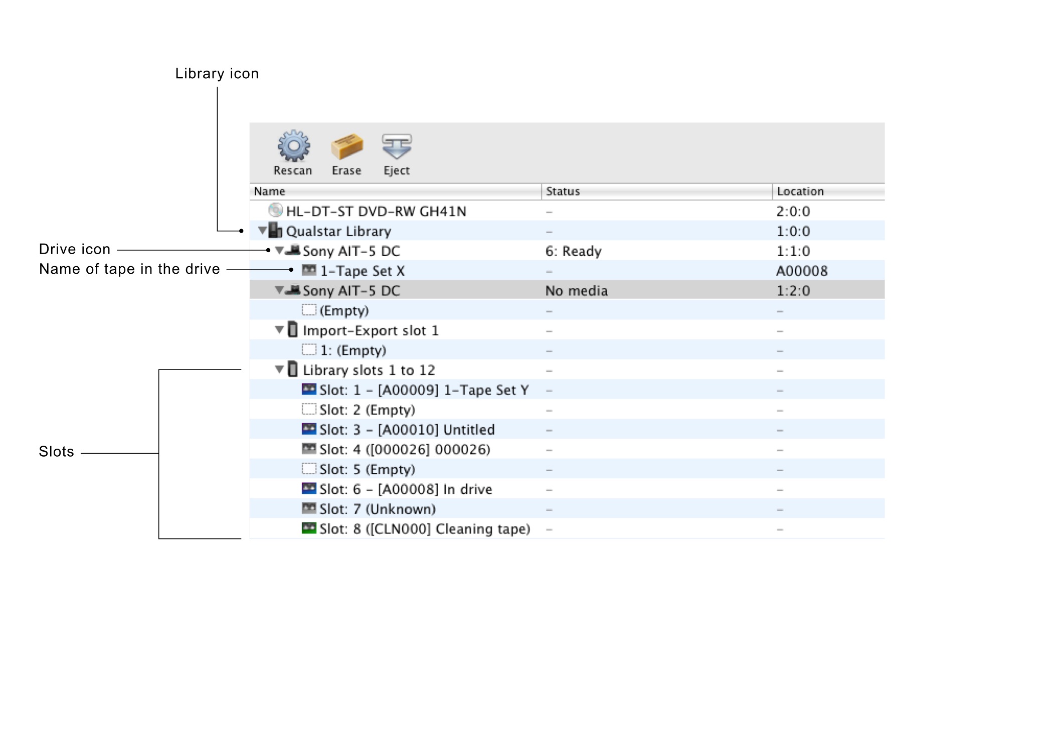 Tape Library Icon at Collection of Tape Library Icon