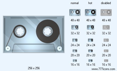 464x280 Tape Cassette Icon Image Phone Icon Library