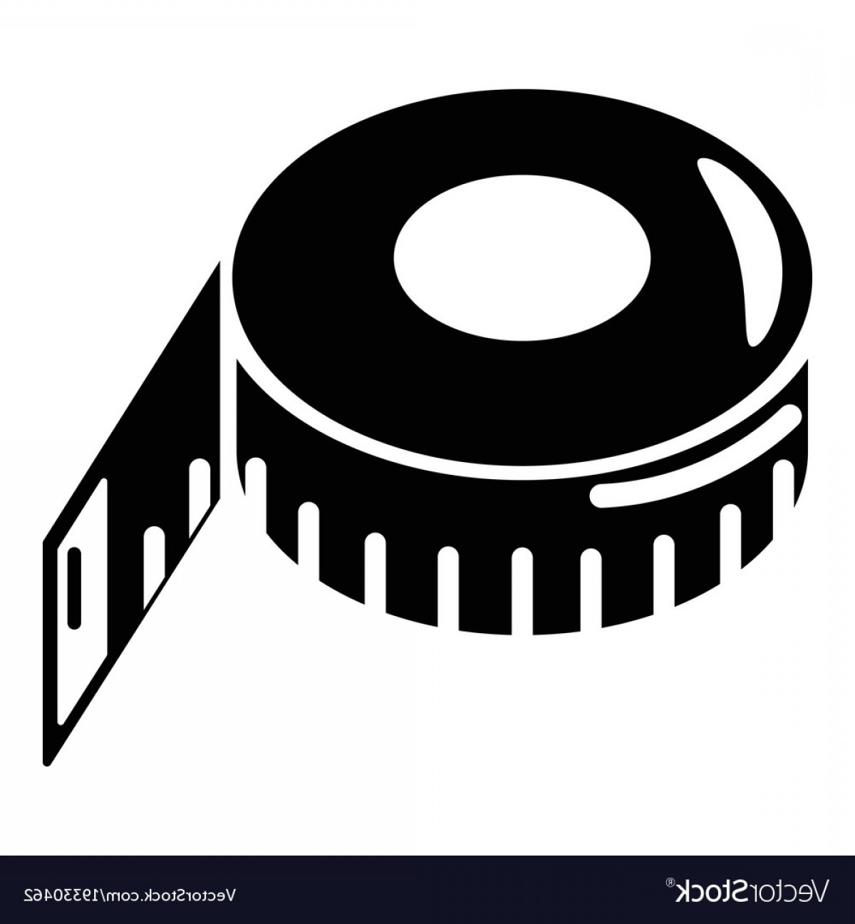 1200x1296 Tape Measure Icon Simple Style Vector Hoodamathrun