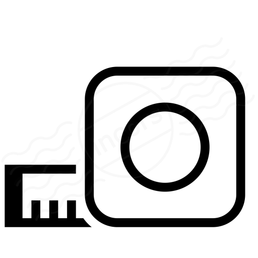 512x512 Iconexperience I Collection Tape Measure Icon