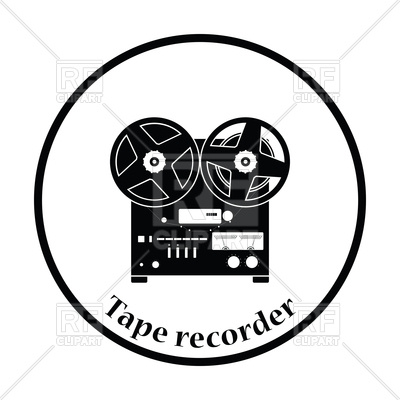 400x400 Reel Tape Recorder Icon Vector Image Of Icons And Emblems Angelp