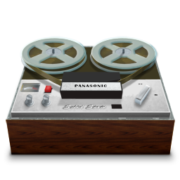 256x256 Tape Recorder Icon