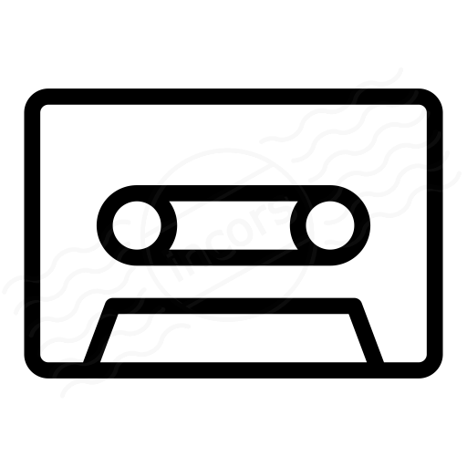 512x512 Iconexperience I Collection Audio Cassette Icon