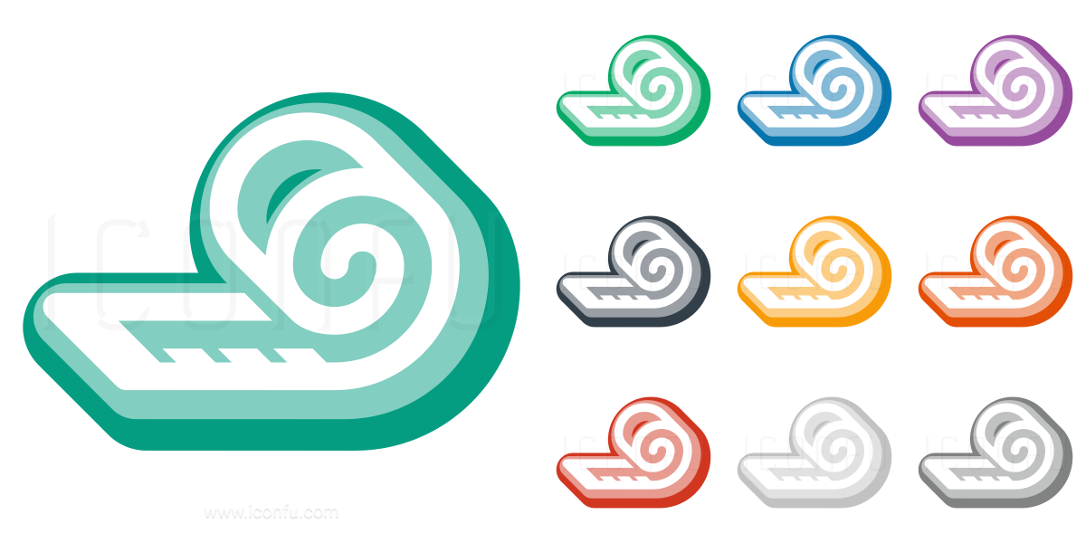 1200x600 Tape Measure Roll Icon