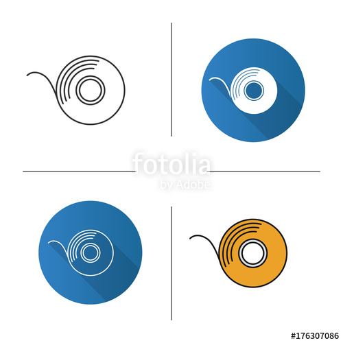 500x500 Adhesive Tape Roll Icon Stock Image And Royalty Free Vector