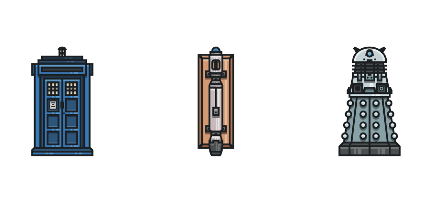 How To Create A Doctor Who Themed Icon Pack In Adobe Illustrator 850x400 How To Create A Doctor Who Themed Icon Pack In Adobe Illustrator