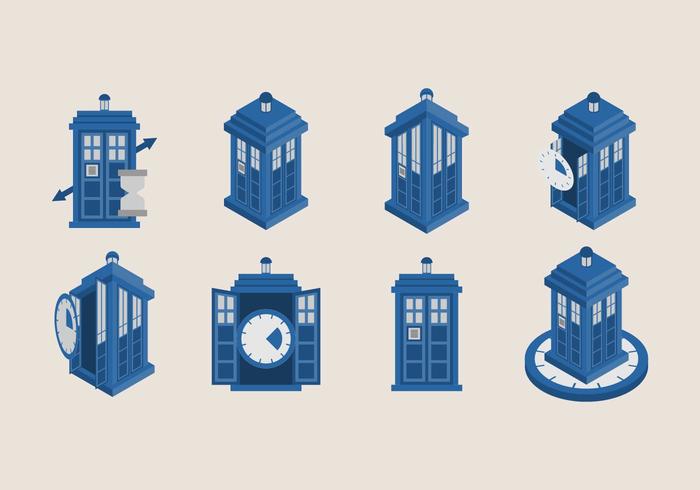 Tardis Icon Vectors 700x490 Tardis Icon Vectors