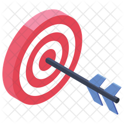 Target Icon Of Isometric Style 256x256 Target Icon Of Isometric Style