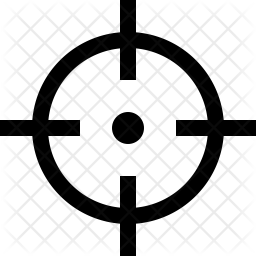 Target Icon Of Line Style 256x256 Target Icon Of Line Style